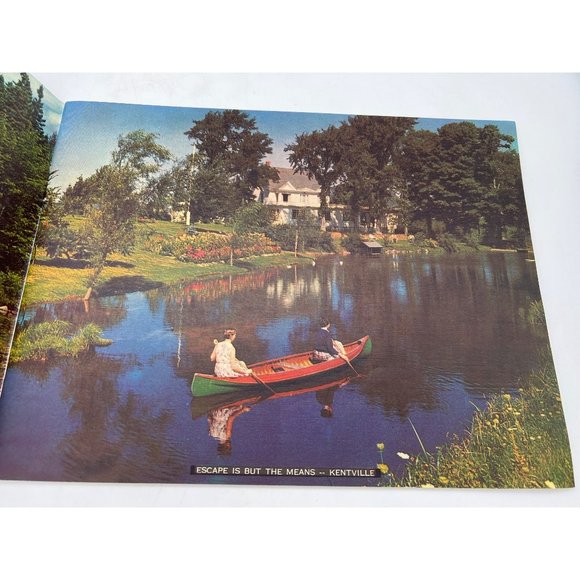 Vintage 1950s Nova Scotia Camera Tour Souvenir Booklet 12" x 9" Canada - Picture 6 of 9